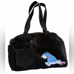 Disney Black and Blue Eeyore Shoulder Bag